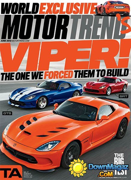 Motor Trend USA - June 2013 Motor Trend USA - June 2013