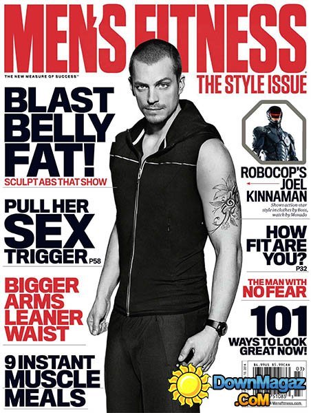 Men's Fitness USA - March 2014 Men's Fitness USA - March 2014