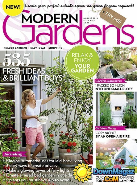 Modern Gardens UK - August 2016 Modern Gardens UK - August 2016