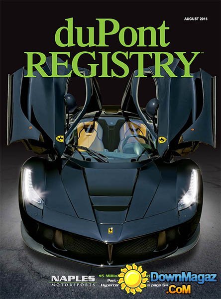 duPont REGISTRY USA - August 2015 duPont REGISTRY USA - August 2015