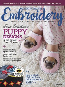 Creative Machine Embroidery - 07/08 2018 Creative Machine Embroidery - 07/08 2018