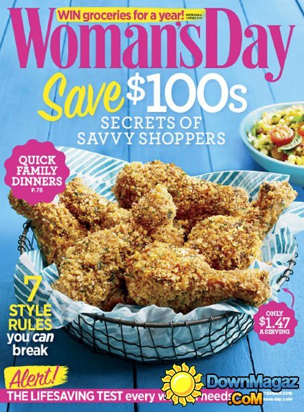  Woman's Day USA - September 2015