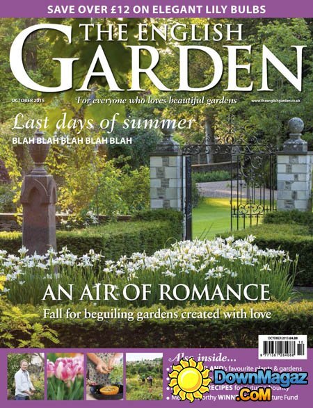 The English Garden - October 2015 The English Garden - October 2015