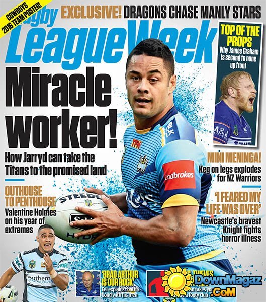Rugby League Week - August 11, 2016 Rugby League Week - August 11, 2016