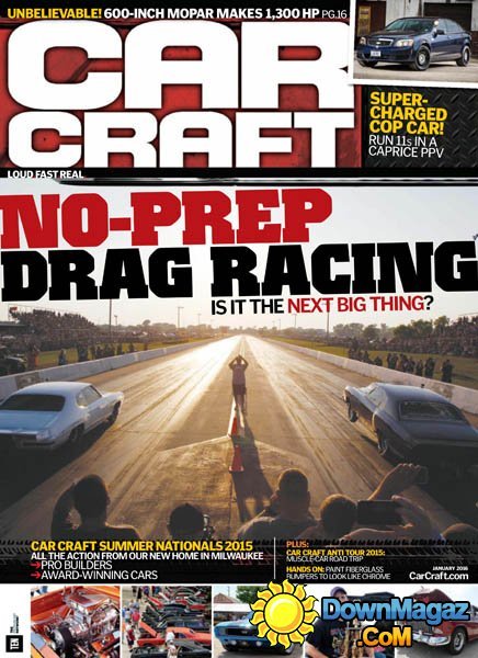Car Craft USA – January 2016