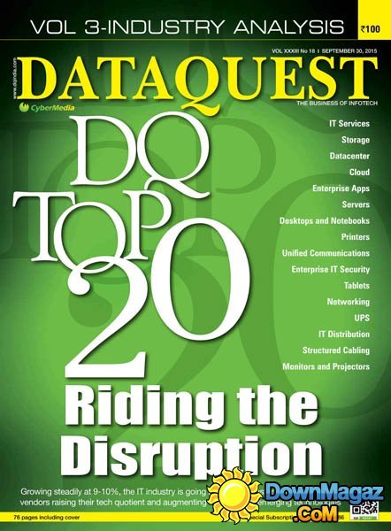 DataQuest IN - 30 September 2015 DataQuest IN - 30 September 2015