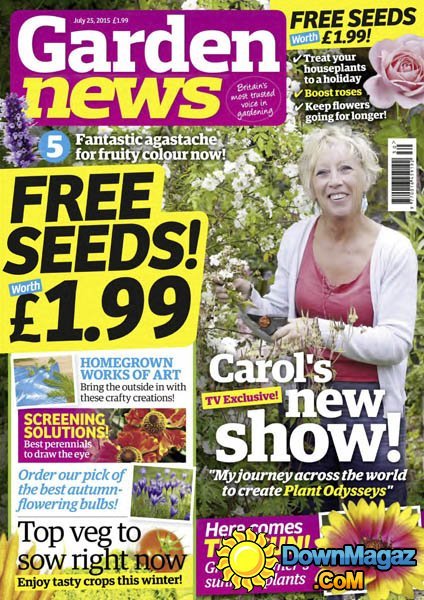 Garden News UK - 25 July 2015 Garden News UK - 25 July 2015