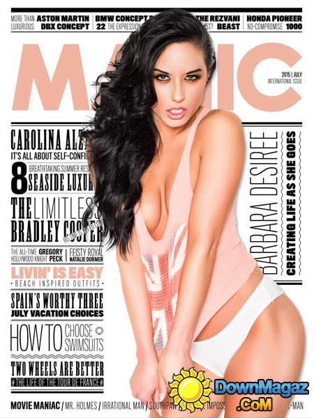 Manic Magazine - July 2015 Manic Magazine - July 2015