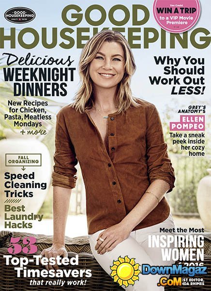 Good Housekeeping USA - September 2016 Good Housekeeping USA - September 2016