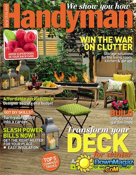 Handyman New Zealand - July 2014 Handyman New Zealand - July 2014