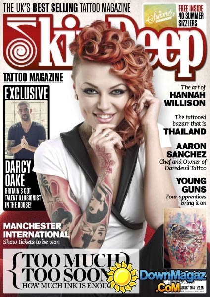 Skin Deep Tattoo - August 2014 Skin Deep Tattoo - August 2014