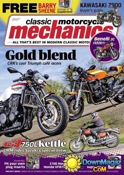 Classic Motorcycle Mechanics - August 2016 Classic Motorcycle Mechanics - August 2016