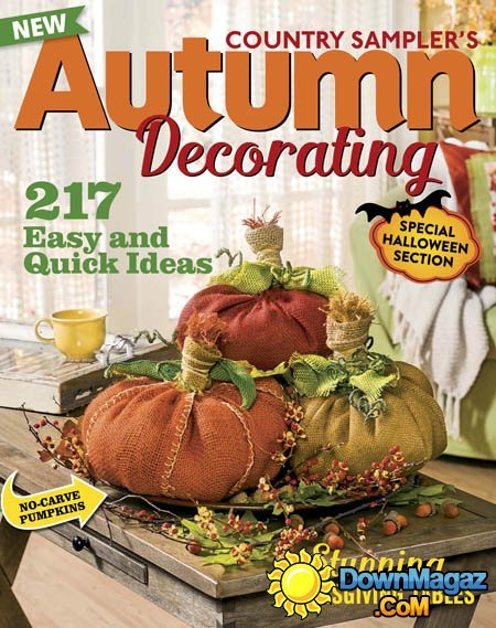 Country Sampler’s Autumn Decorating USA - September 2015