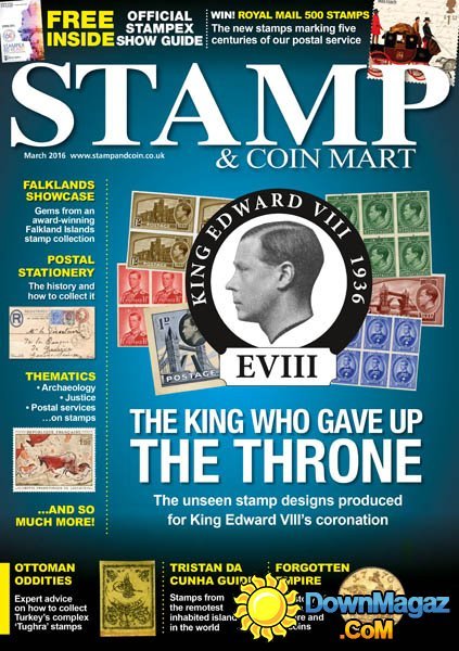 Stamp & Coin Mart - March 2016 Stamp & Coin Mart - March 2016