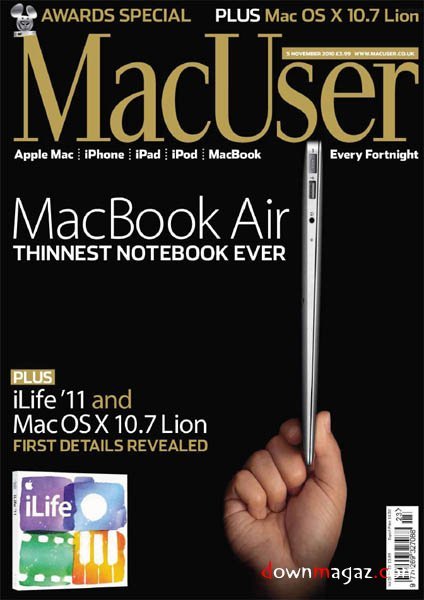 MacUser - 05 November 2010 MacUser - 05 November 2010