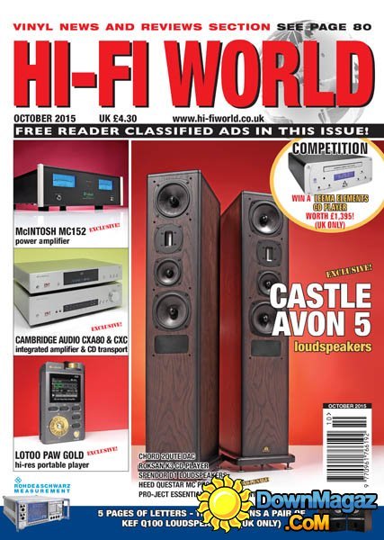 Hi-Fi World UK - October 2015 Hi-Fi World UK - October 2015