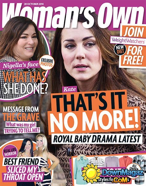 Woman's Own - 20 October 2014 Woman's Own - 20 October 2014