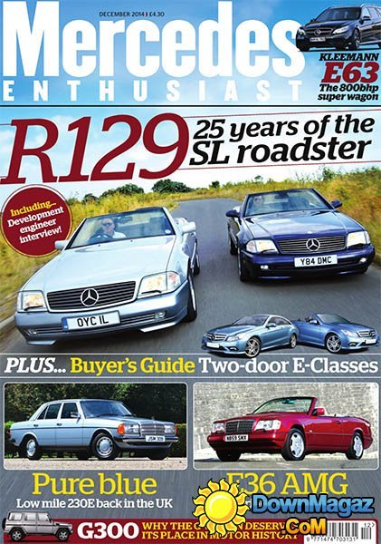 Mercedes Enthusiast - December 2014 Mercedes Enthusiast - December 2014