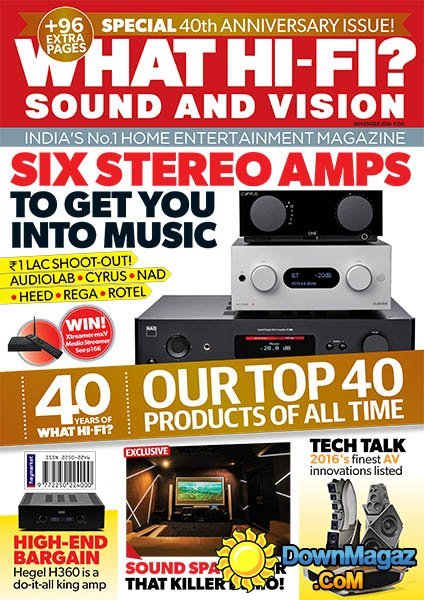 What Hi-Fi? Sound and Vision IN - 11.2016 What Hi-Fi? Sound and Vision IN - 11.2016