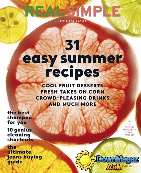 Real Simple USA - August 2015