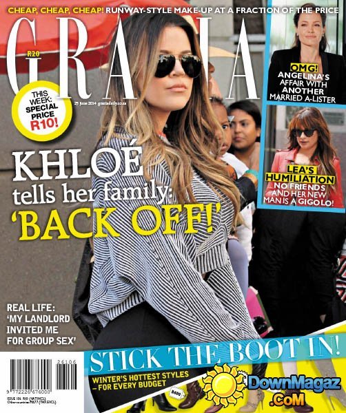 Grazia South Africa - 25 June 2014
