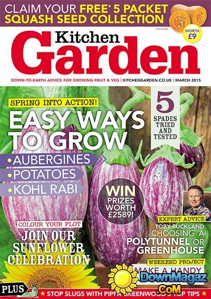 Kitchen Garden - March 2015 Kitchen Garden - March 2015