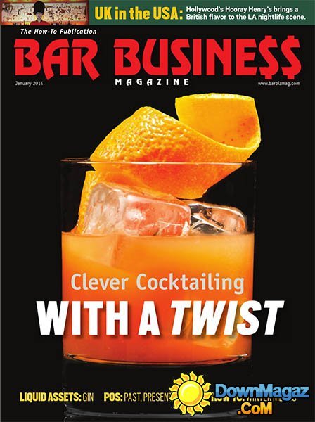 BAR BUSINESS MAGAZINE - January 2014