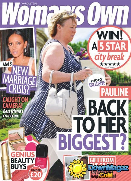 Woman's Own UK - 10 August 2015