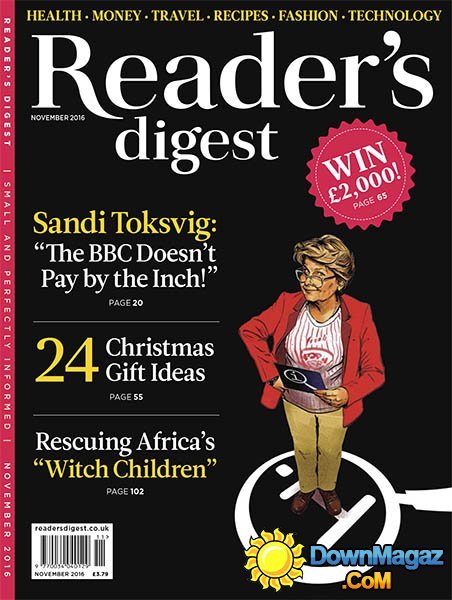 Reader's Digest UK - November 2016 Reader's Digest UK - November 2016