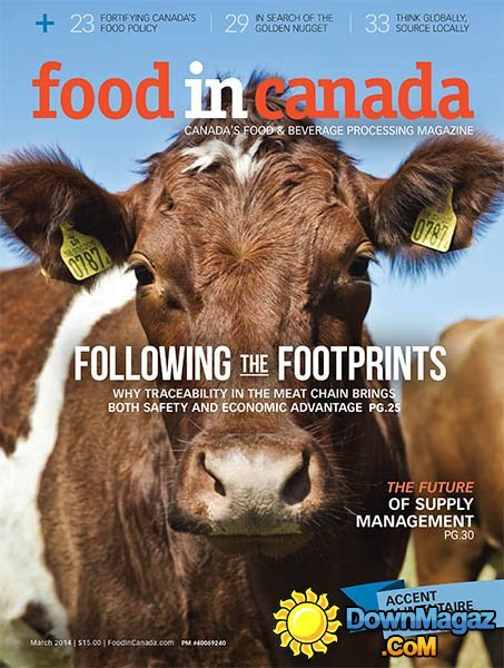 Food In Canada – March 2014 Food In Canada – March 2014