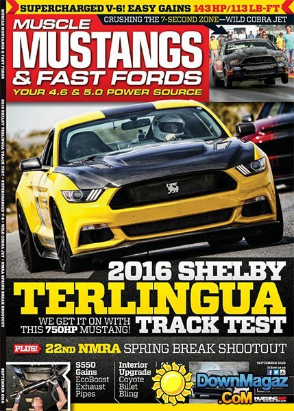 Muscle Mustangs & Fast Fords - September 2016