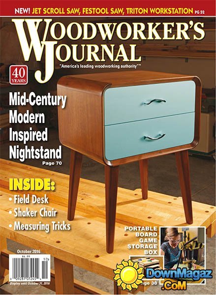 Woodworker's Journal - September-October 2016