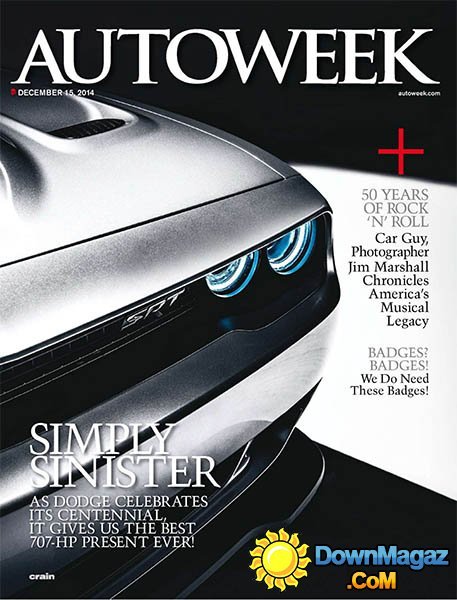 Autoweek USA - 15 December 2014 Autoweek USA - 15 December 2014