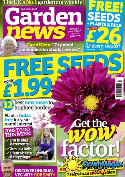 Garden News - 2 April 2016 Garden News - 2 April 2016