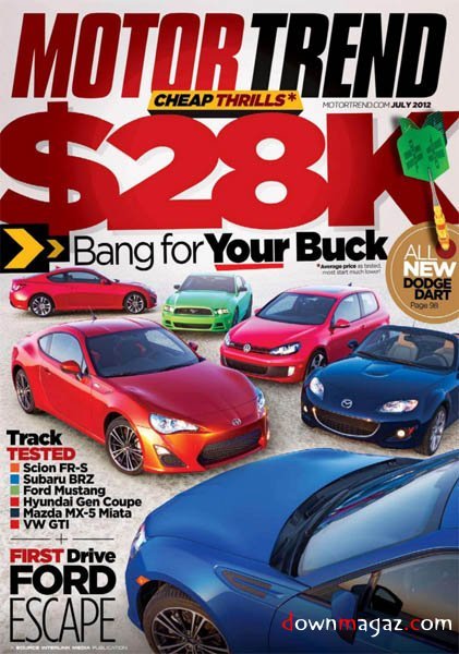 Motor Trend - July 2012 Motor Trend - July 2012