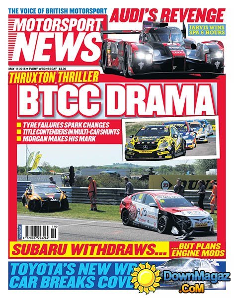 Motorsport News - 11 May 2016 Motorsport News - 11 May 2016