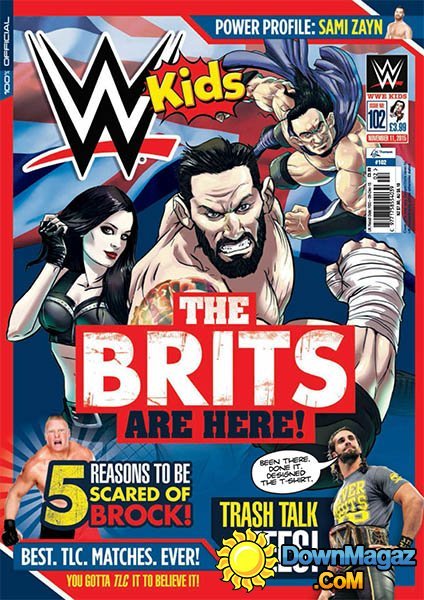 WWE Kids USA - Issue 102, 2015 WWE Kids USA - Issue 102, 2015