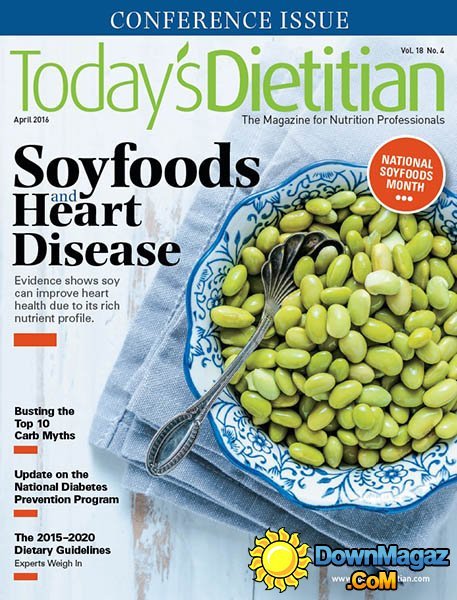 Today's Dietitian - April 2016 Today's Dietitian - April 2016