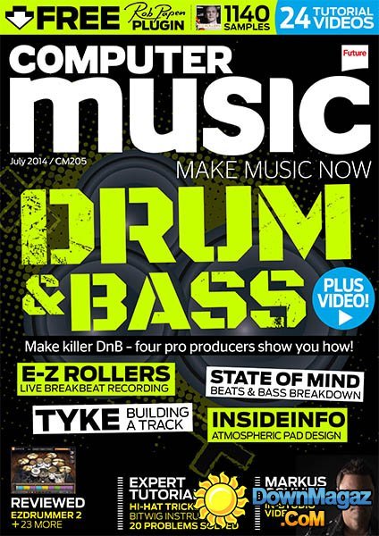 Computer Music #205 - July 2014 Computer Music #205 - July 2014