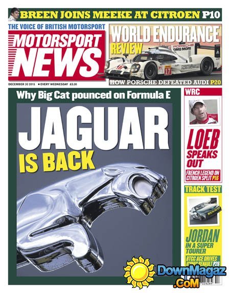 Motorsport News - 30 December 2015 Motorsport News - 30 December 2015