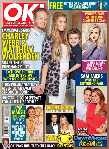 OK! First for Celebrity News UK - 18 August 2015