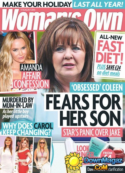 Woman's Own UK - 17 August 2015
