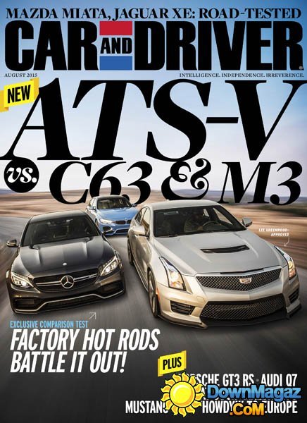 Car and Driver USA - August 2015