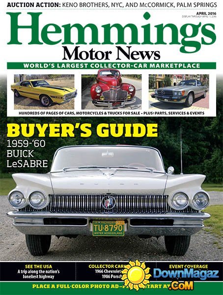 Hemmings Motor News - April 2016 Hemmings Motor News - April 2016