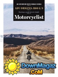 Motorcyclist - 03/04 2017 Motorcyclist - 03/04 2017