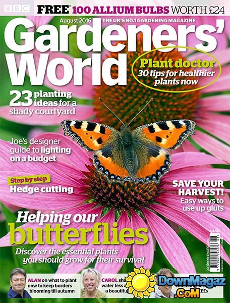 BBC Gardeners' World - August 2016 BBC Gardeners' World - August 2016