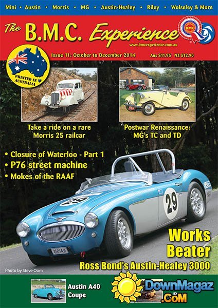 BMC Experience - October/December 2014