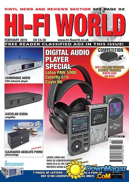 Hi-Fi World UK - February 2016 Hi-Fi World UK - February 2016