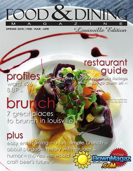 Food & Dining - Spring 2015 Food & Dining - Spring 2015