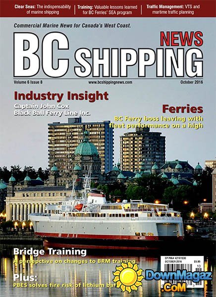 BC Shipping News - October 2016 BC Shipping News - October 2016